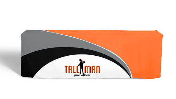 Tallman custom fitted table cloth
